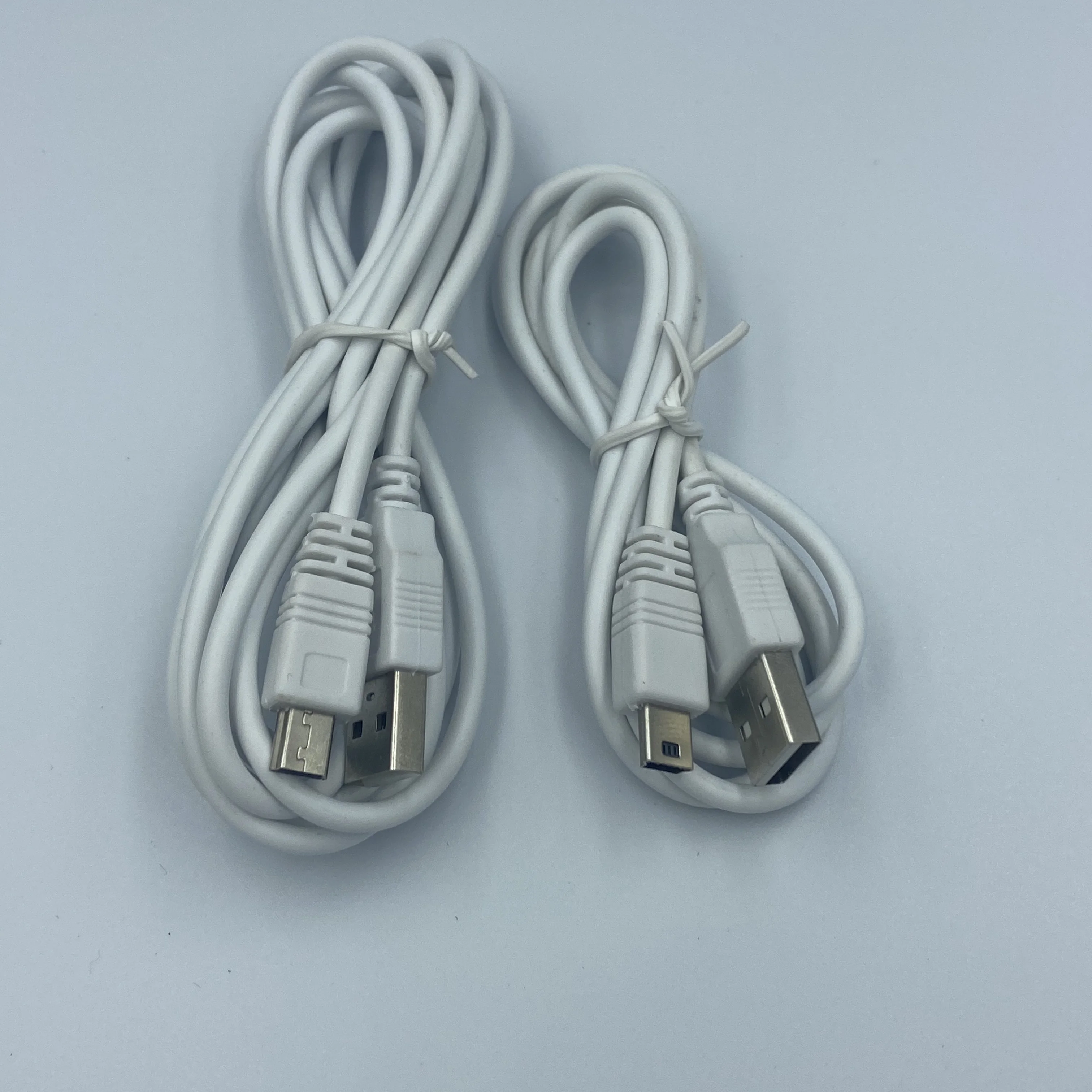 흰색 1m 2m USB 2000 A Male to Min 5 핀 B 데이터 충전 케이블 코드 미니 USB 어댑터, MP3 MP4 플레이어 자동차 DVR Gps, 2.0 개