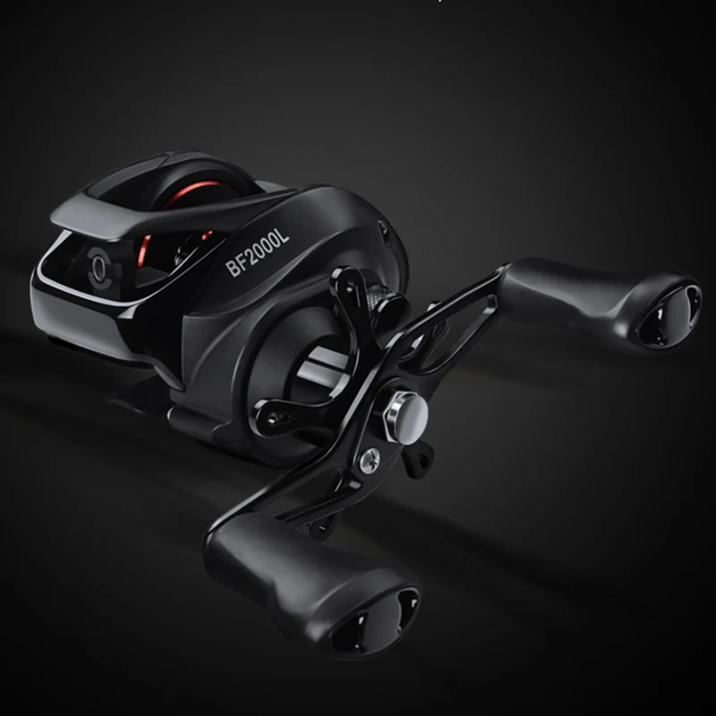 BF2000 Baitcasting Reel High Speed 7.2:1 Gear Ratio 12+1BB Fishing Reel Magnetic Brake System Ultralight Fishing Reel