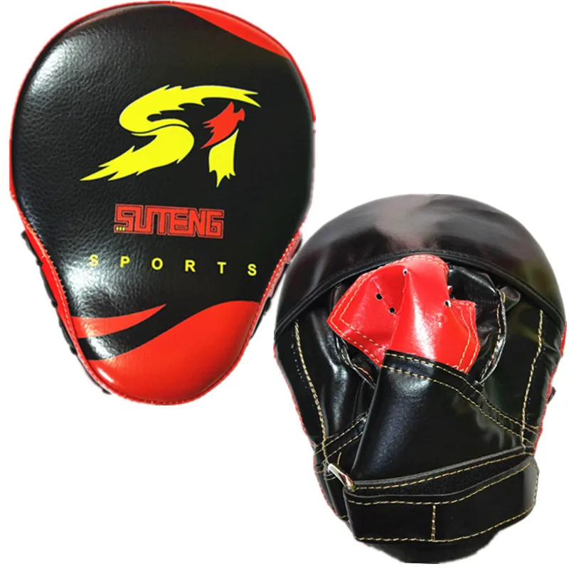 

Sagitar ST Curved Punch Mitts Fingers Arc Punch Mitts Points Aye-Aye Face Boxing Sanda Boxing Taekwondo Target