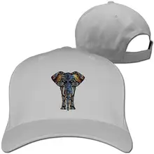 Унисекс крутой слон Бейсбол Хип-хоп кепка винтажные регулируемые шляпы