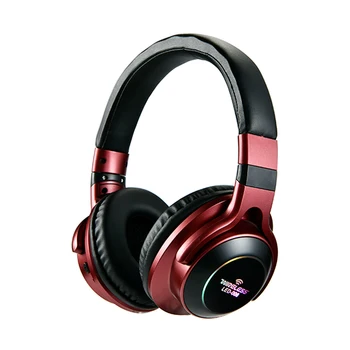 

The New Light Wireless Bluetooth Headphones Colorful Stereo Bass Earphone Phone PC with Mic Support TF Card FM Gaming Headset