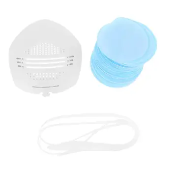 

Mouth Mask Replaceable Anti Dust Silicone Dustproof Face Mask Removable Mouth Mask Filter E5BA New