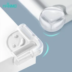 Protecteur de sécurité en Silicone pour bébé, 10 pièces, Protection des coins de Table, anti collision pour enfants, Smiley et forme ronde 