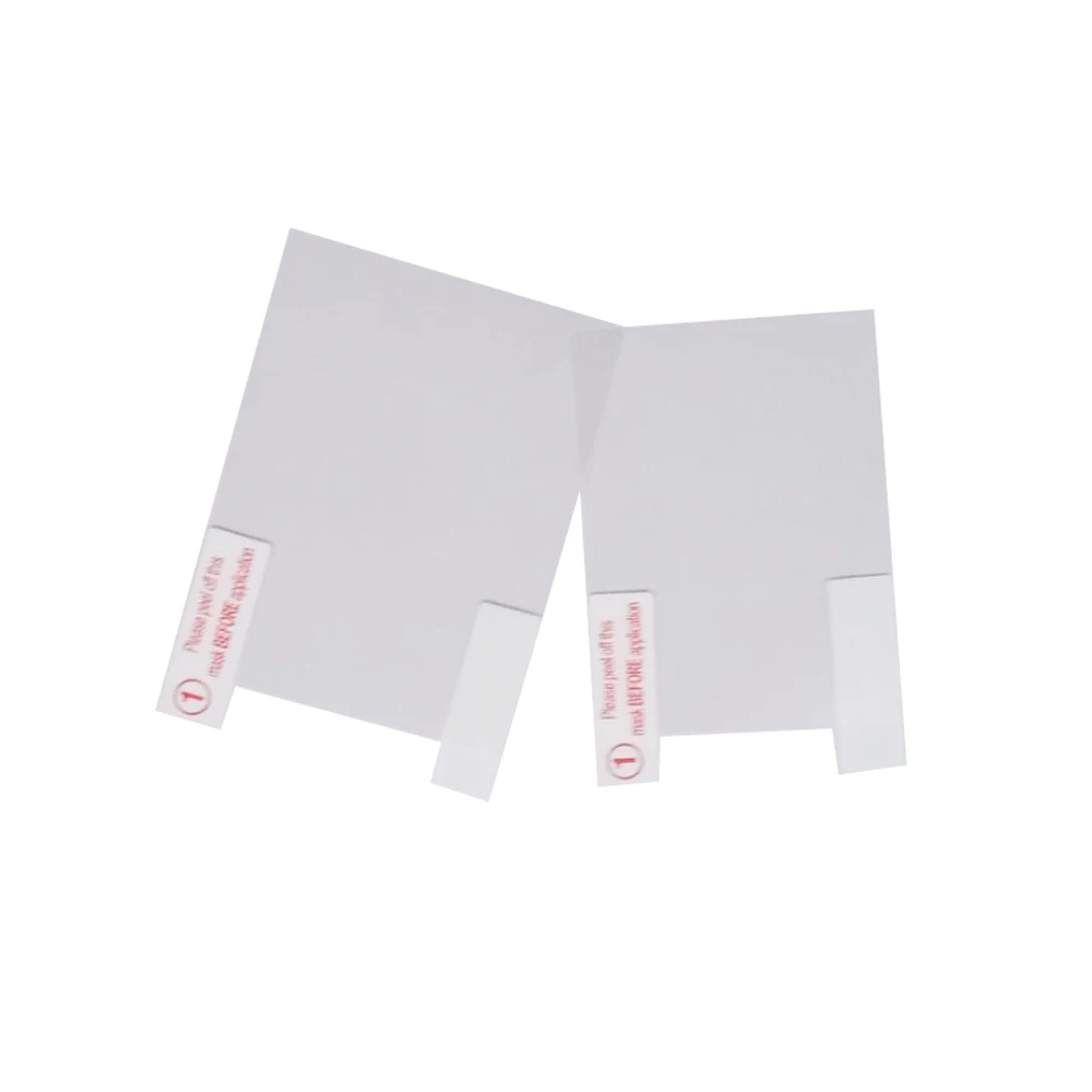 100sets Clear top + bottom LCD Screen Protector cover Film For n dsl for ds lite