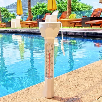 

Portable Swimming Pool Thermometer Spas Hot Tubs Fish Ponds Water Probe
