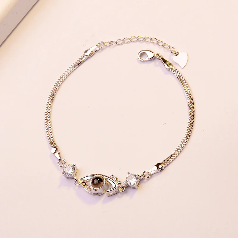 

ZTUNG MCS23 Stone 2019 Europe and America Classic Bracelet 926 silver jewelry Bangles silver bracelet for girl gift women