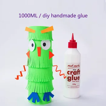 

pva glue white latex student diy floral glue 1l school manual paper cutting quick-drying glue office school supplies