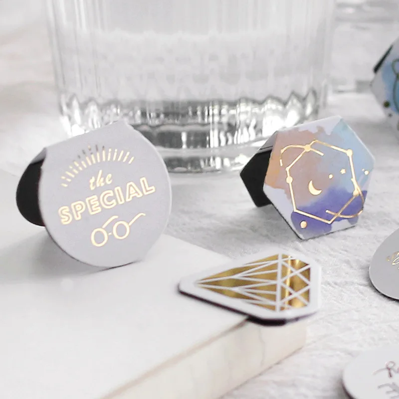 3PCS/LOT Cool World Magnetic Bookmark Creative Life And Reading Theme Book Marker Gift afbeelding