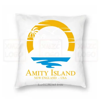 

Amity Island New England Pillow case Usa Jaws Movie Inspired Top Women Men