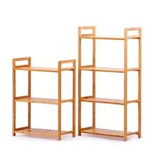 Много полки оригинальность рамка для душевой комнаты Цветочная стойка деревянная Земля Крытый простой и легкий вход стеллаж для хранения