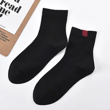 

Fashion Spring and autumn new ladies long tube cotton socks 2019