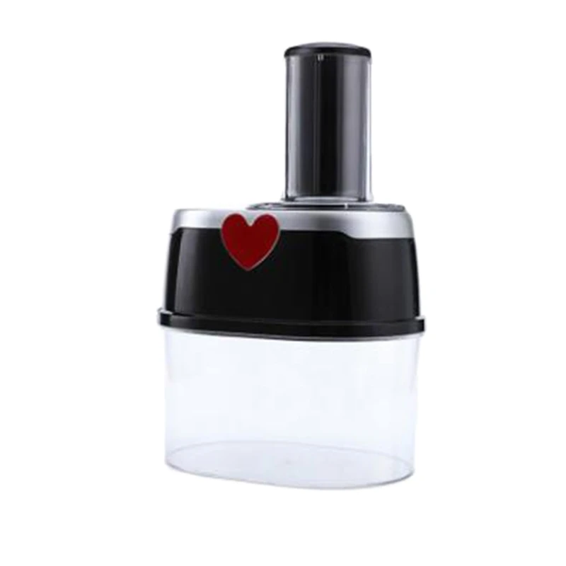 

-500W Multifunction Electric Slicer Grater Food Machine Spiral Funnel Potato Cucumber Shredder Vegetable Chopper