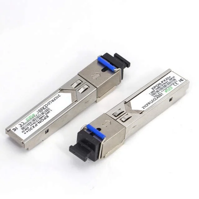 

Pon Module Gepon Epon OLT SFP Optical Transceiver PX20+ 3-5DB/ Px20++ Module 5-7DB/Px20+++ Module 7-7.5DB/ FTTH Web/NMS DEVICE