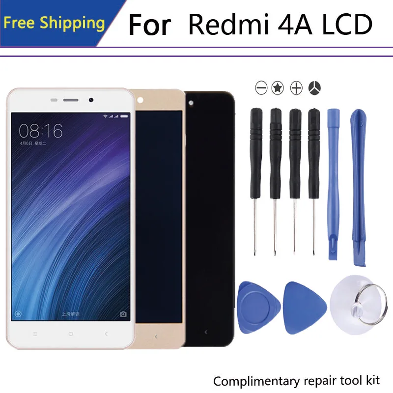 ЖК дисплей для Xiaomi Redmi 4A внешний AAA 5 0 высокое качество + рамка дигитайзер в сборе