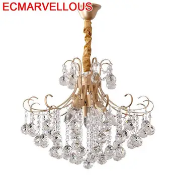 

Home Deco Lustre E Pendente Para Sala De Jantar Lighting Crystal Loft Hanging Lamp Luminaire Suspendu Luminaria Pendant Light