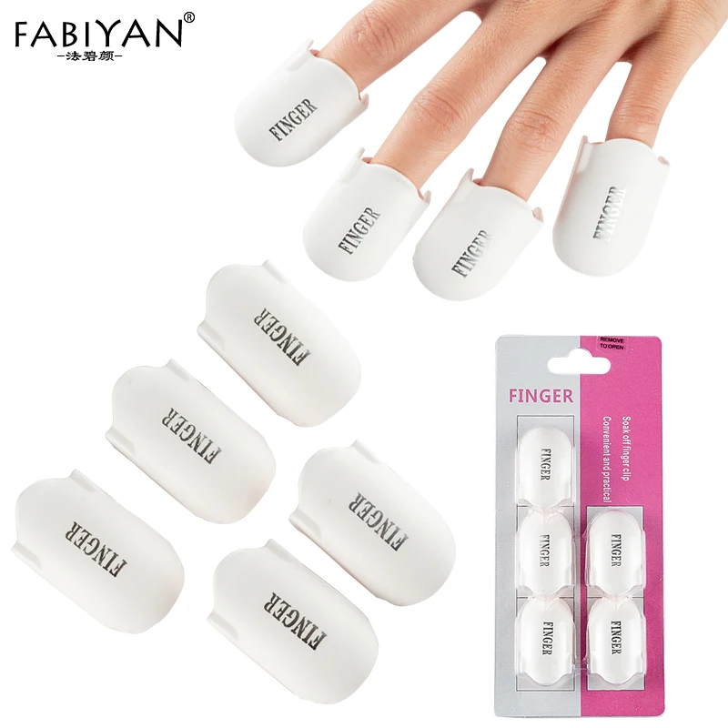 5 шт. средство для снятия УФ гель лака Силиконовый Эластичный отмачиваемый