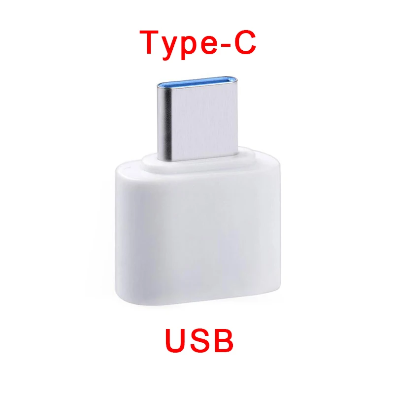 Micro USB штекер type-C Женский конвертер OTG передача данных Зарядка Micro USB адаптер разветвитель для huawei Xiaomi Redmi samsung - Цвет: type c to usb