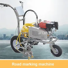 Ручная машина для холодного распыления краски, многофункциональная дорожная маркировочная машина, латексная машина для распыления краски 6.5HP 22.8mpa 50 м/мин