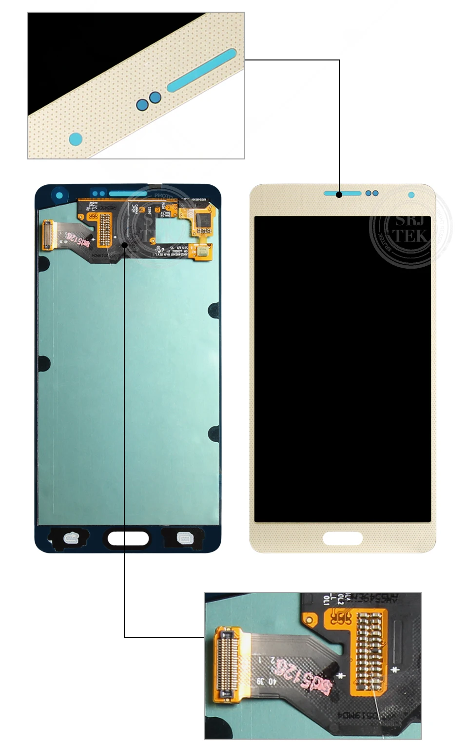 Гарантия 5,5 "AMOLED/тонкопленочных транзисторах на тонкоплёночных транзисторах ЖК-дисплей для Samsung Galaxy A7 2015 ЖК-дисплей Дисплей A700 A700F A700FD