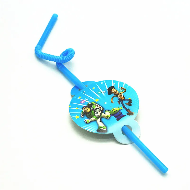 51/81 шт. вечерние Tablecwares комплект чашки тарелки салфетки соломы Скатерть «История игрушек», «Малыш День рождения поставки вечерние украшения набор