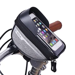 Cycling Bicycle Bike Head Tube Handlebar Cell Mobile Phone Bag Case Holder Case Pannier