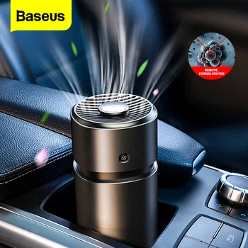 

Baseus Car Perfume Air Freshener Fan For Vehicles With Formaldehyde Purifier Auto Freshner Aromatherapy Cup Car Smell Diffuser