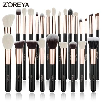 ZOREYA Black Makeup Brush Set Beauty, Health $ Hair Gifts for women