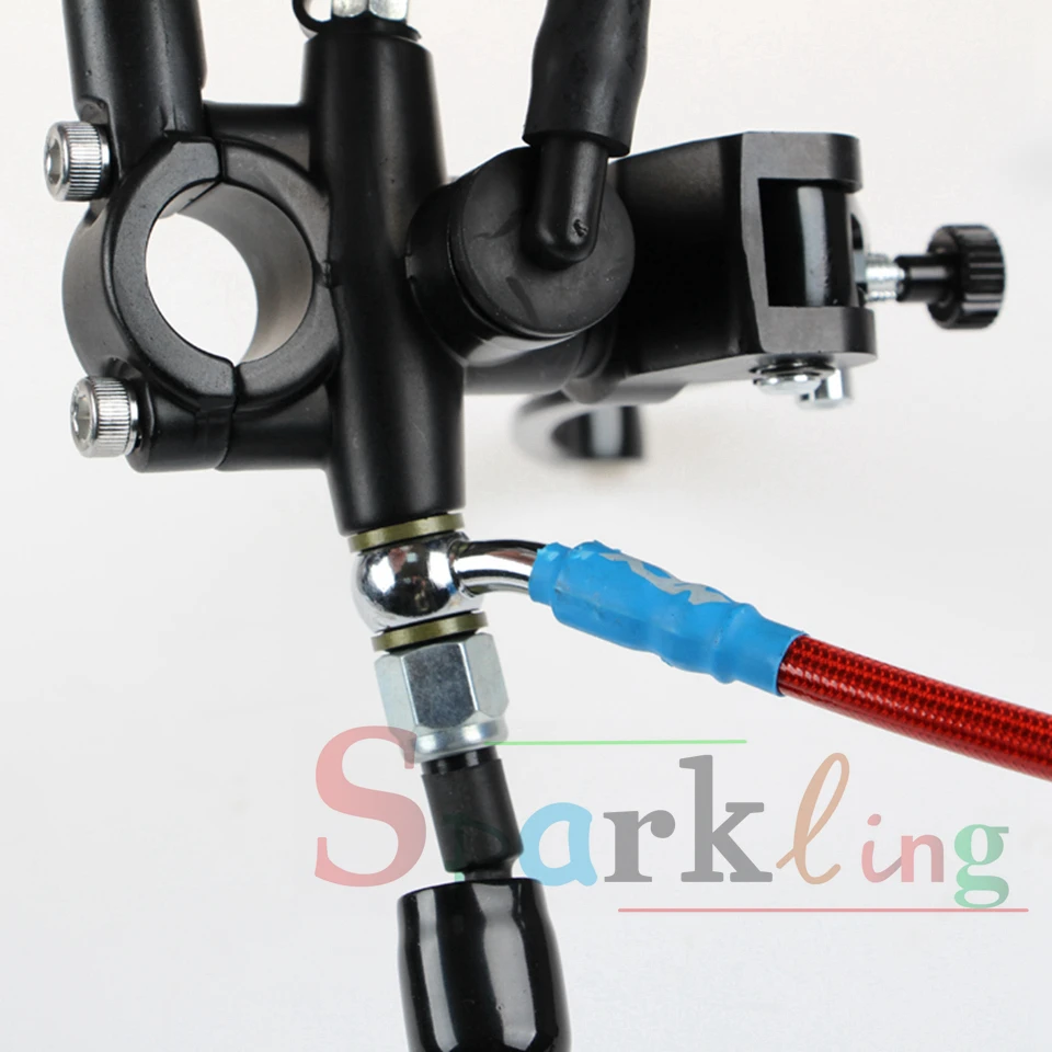 Universal M10x1.25mm Motorcycle Brake and Clutch Switch Modified Banjo Bolt Switch Motorcycle Brake and Clutch Power Off Switch