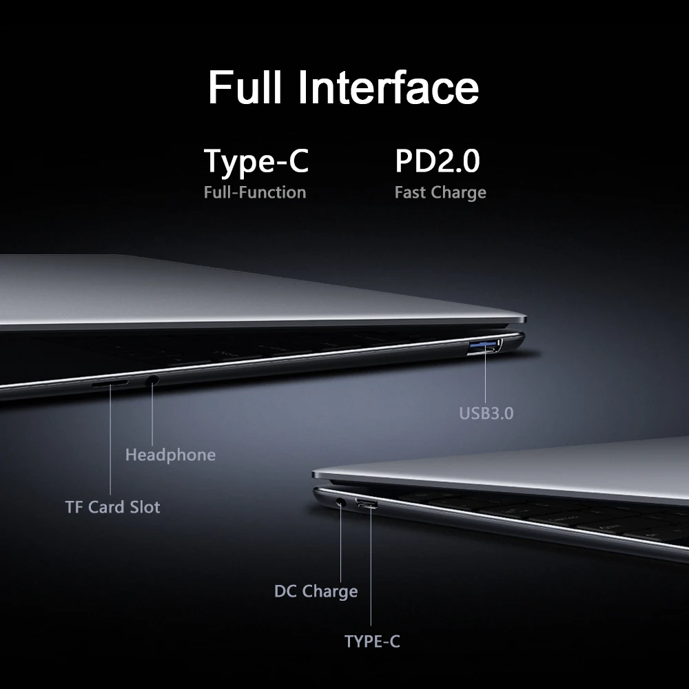 CHUWI original GemiBook 13inch 2K IPS Screen