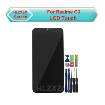 

For Realme C3 LCD Display With Touch Screen Digitizer Assembly Replacement With Tools+3M Sticker