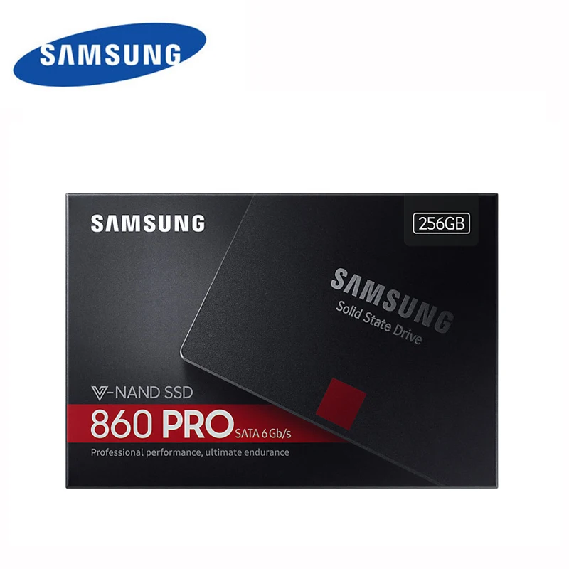 SAMSUNG SSD 860 PRO 256GB 512GB 1 ТБ Внутренний твердотельный диск HDD MLC SATA III 2 5 дюйма для