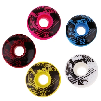 

4Pcs Lightweight 52x30mm Skateboard Wheels Durable PU Wheels Scooter Parts Skates Accessories Speed Skates Wheels Replacement