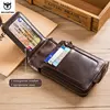 BULLCAPTAIN Brand men's Wallet Genuine Leather Purse Male Rfid Wallet Multifunction Storage Bag Coin Purse Wallet's Card Bags ► Photo 2/6
