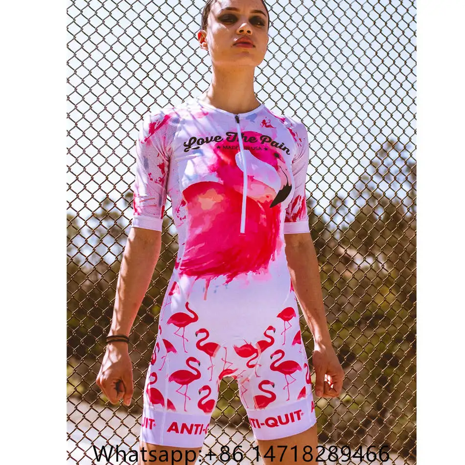 12 Love the pain pro team skinsuit Женская велосипедная одежда, велосипедная команда одежды на заказ, железный костюм для триатлона, велосипедная майка - Цвет: 12