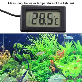 

Waterproof LCD Electronic Pet Aquarium Thermometer Digital Outdoor Temperature Measure Tool With Probe Aquatic Products