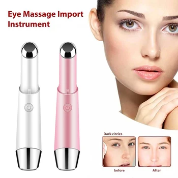 

Mini Electric Vibration Eye Massager Anti-Ageing Wrinkle Dark Circle Pen Removal Rejuvenation Beauty Care Portable Pen