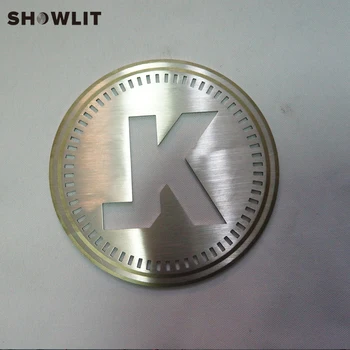 

Circle Size Office Logo Plate Engraved Stainless Steel Name Plate