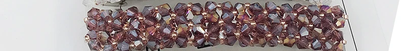 purple Новые корейские элегантные заколки для волос, заколки для волос, хрустальные стразы, заколки для волос, аксессуары и клипсы для волос для женщин - Цвет: purple