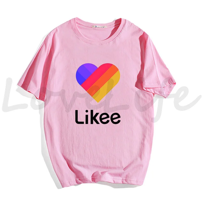 Fashion Likee T Shirt Kids Russia Style LIKEE Tees Oversized Streetwear Short Sleeve Women T Shirts for Boys Girls Children