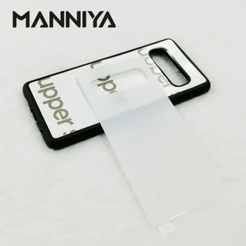 

MANNIYA 2D Sublimation tempered glass rubber phone Case for Samsung Galaxy S9/S10/S20/Note 9/note 10 Free Shipping! 100pcs/lot