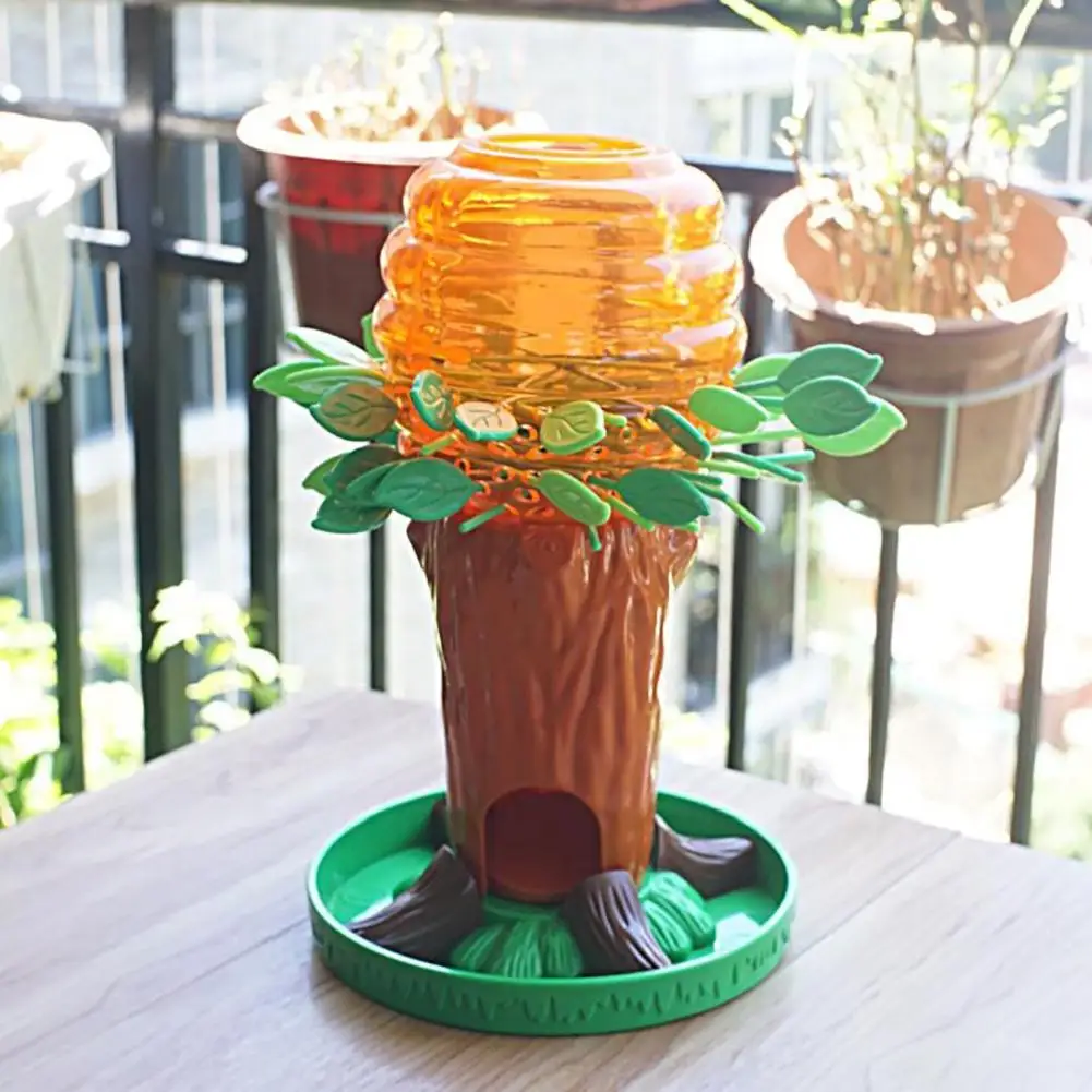 

Small Bee Tree Interactive Children Thinking Training Family Party Game Toy Exercises hand-eye coordination preliminary overall