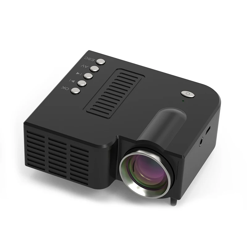 

Mini Projector UNIC 28+ LED Home Theater Projectors Portable 1080p Full HD Projector Entertainment HDMI/USB/SD/VGA/AV Input