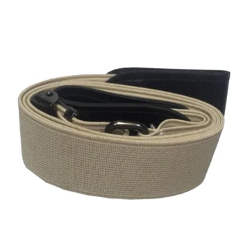 

Woman Buckle-free Elastic Simple For Jeans Invisible No Bulge Casual Adjustable Comfortable Valentine's Day Gift Waist Belt