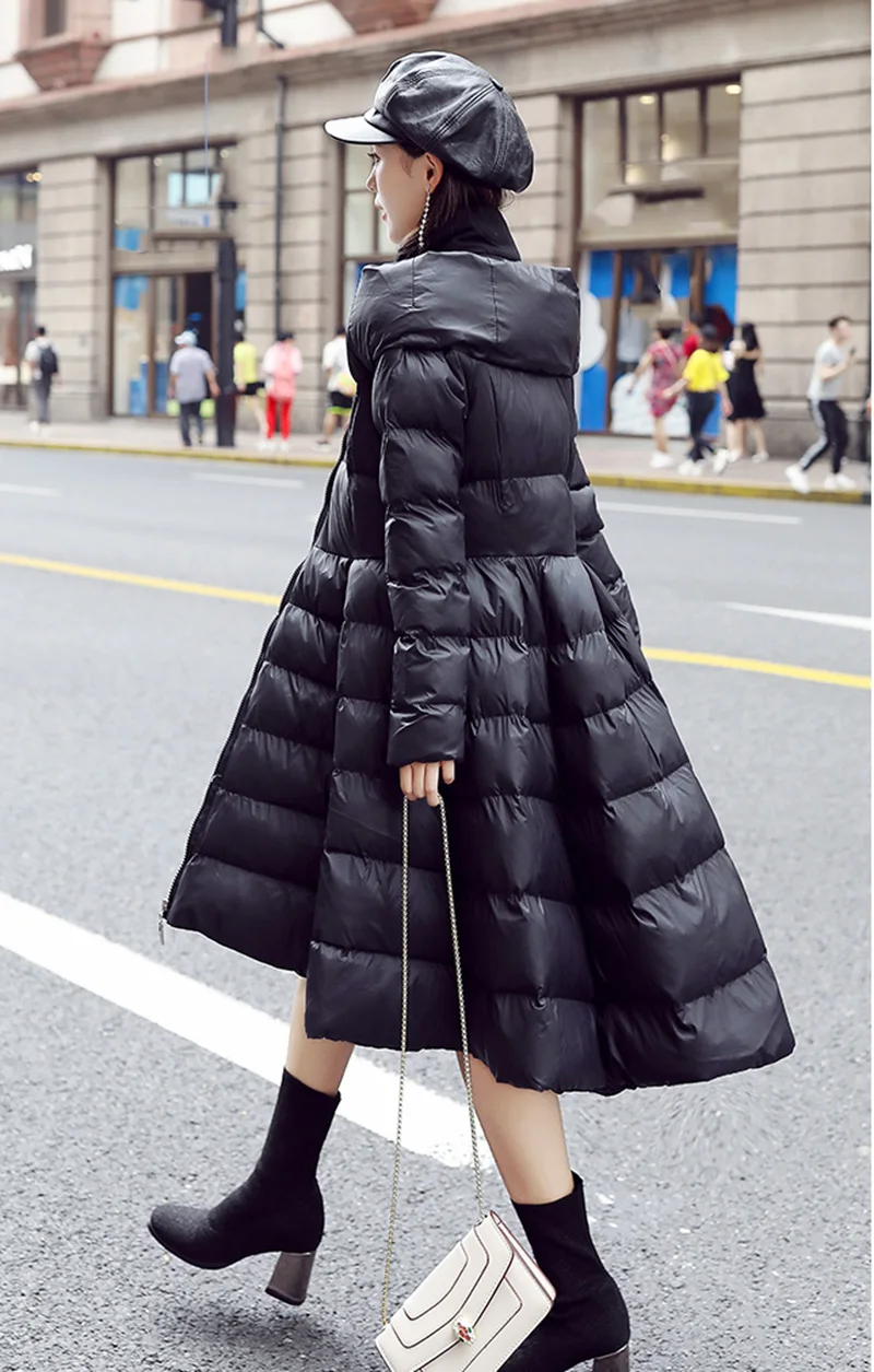 Korean Style  Winter Jacket Women Stand Collar
