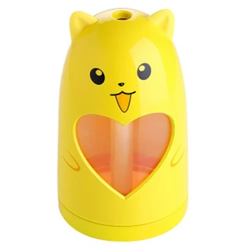 

Mini Usb Cute Air Humidifier Silent Ultrasonic Diffuser Colorful Led Light For Home Office Car Yellow