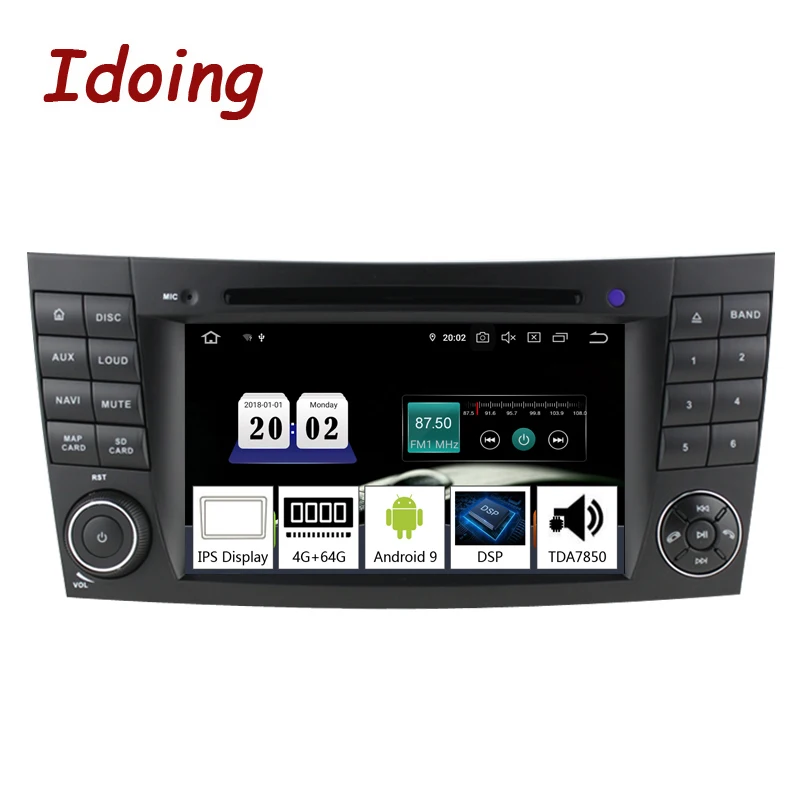 Я делаю 7 "4G + 32G 8 Core 2Din Andriod8.0 автомобиля радио, dvd, gps мультимедийный плеер для Mercedes-BenzE класса W211 ips Экран навигации