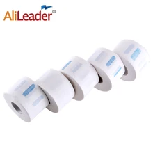 Alileader растягивающийся шейный гофрированный 5 рулонов Белый Черный инструмент для стрижки волос аксессуар бумажный воротник Парикмахерская полоска для шеи