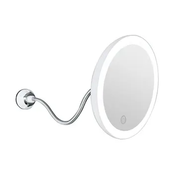 

LED Makeup Mirror 360 Degree Adjustment Hose Bathroom Mirror Night Fill Light Clear Beauty Mirror Night Light
