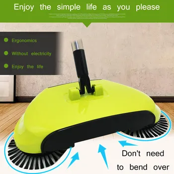 

Sweeping Machine Push Type Hand Push Magic Broom Dustpan Handle Household Cleaning Package Hand Push Sweeper mop