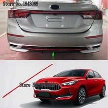 Для Kia Cerato нового поколения K3 автозапчасти ABS задний бампер накладка Автомобильная Защита бампера Защита противоскользящая пластина